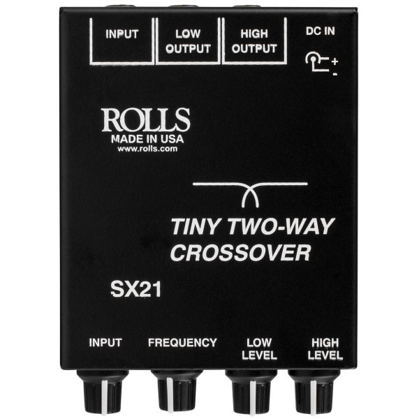 Main product image for Rolls SX21 Tiny Two-Way Crossover w/Level Controls 245-1182